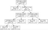 Image of the decision tree